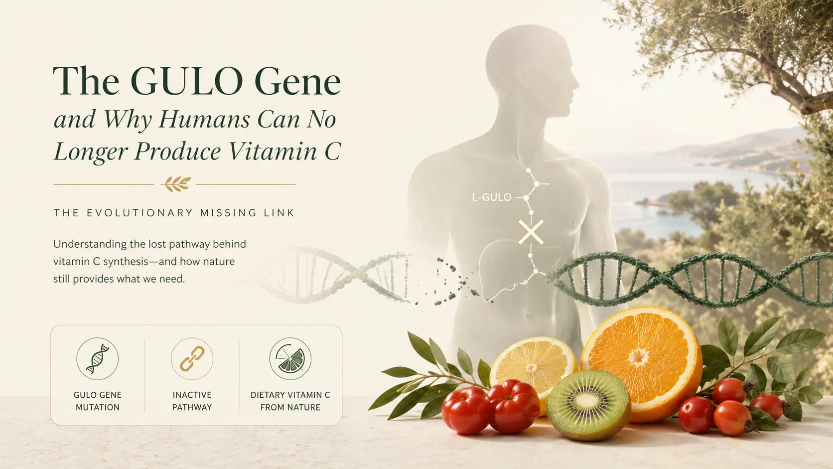 Why Can't Humans Make Vitamin C? The 61-Million-Year-Old Mutation We Never Fixed