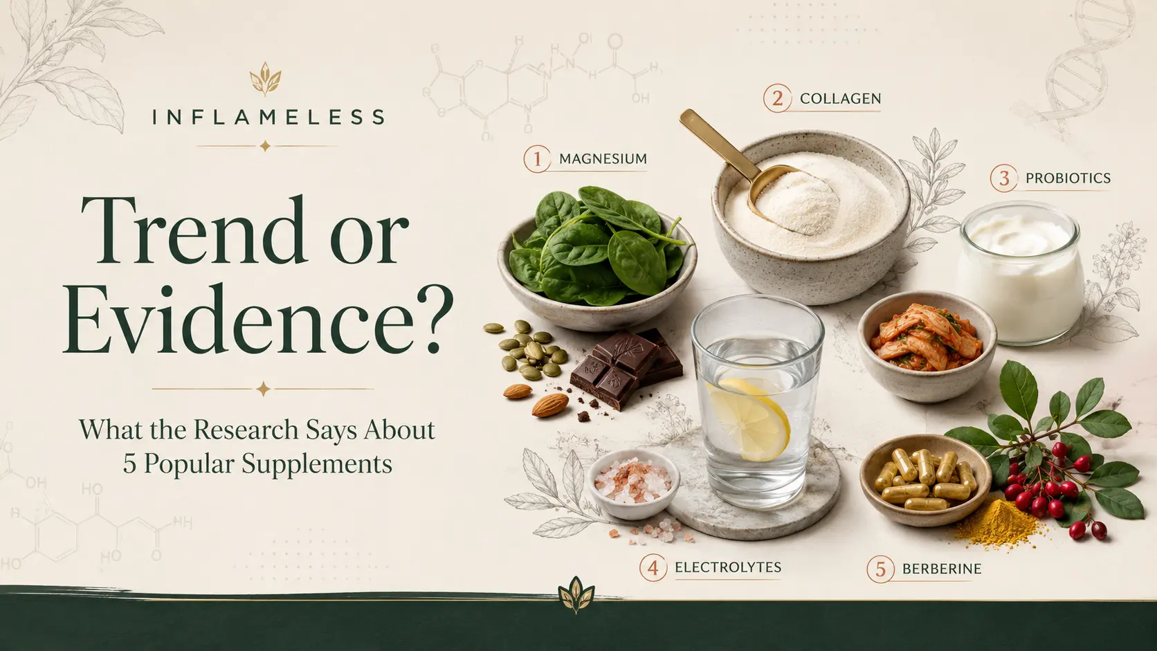 Trend or Evidence? What the Research Says About 5 Popular Supplements