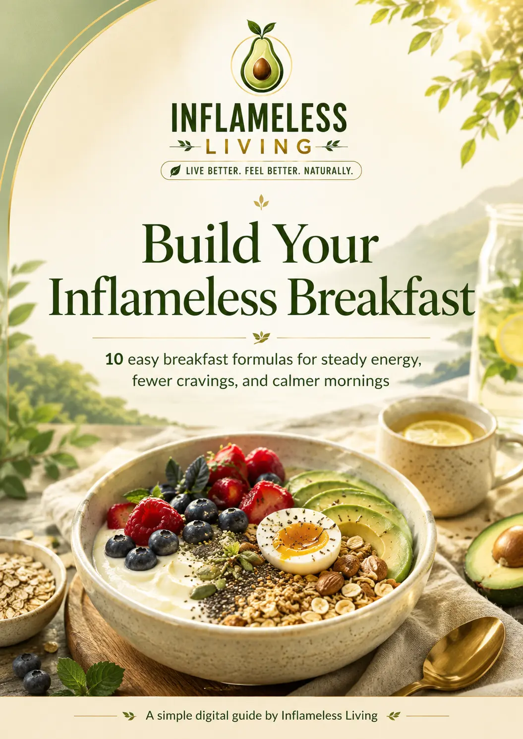 Build Your Anti-Inflammatory Breakfast: 10 Easy Breakfast Formulas for Steady Energy